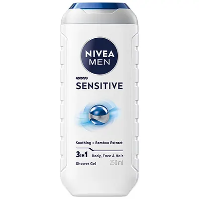 Gel de dus Sensitive Men, 250ml, Nivea