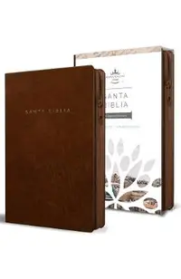 Biblia Reina Valera 1960 Letra Grande. S�mil Piel Canela, Cremallera, Tama�o Manual / Spanish Bible Rvr 1960. Handy Size, Large Print, Leathersoft, Br