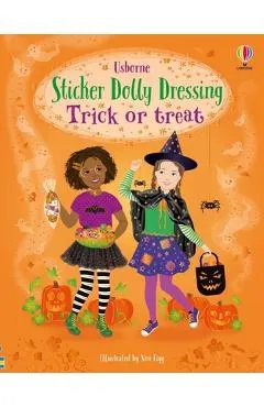 Sticker Dolly Dressing Trick or Treat