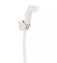 Set dus igienic Roca Be Fresh A5B9130B00, racord 1/2, 1 functie, furtun/suport, mat, Alb