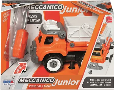 Set de joaca pentru copii RS Toys - Camion de gunoi de asamblat