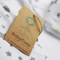 Set 3 prosopele din bumbac organic BabyCosy 30x40cm