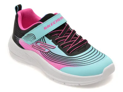 Pantofi sport SKECHERS multicolor, MICROSPEC ADVANCE, din material textil