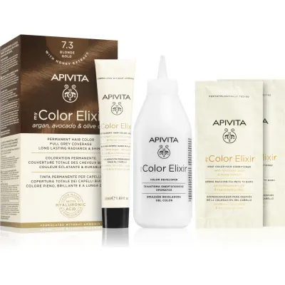 Apivita My Color Elixir culoare par fără amoniac culoare 7.3 Blonde Gold 1 buc