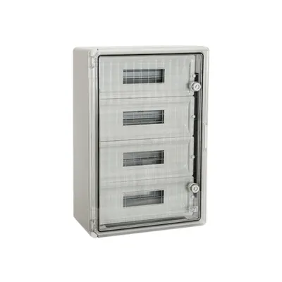 Cutie Distributie Abs Ip65 Pp3118 cu Usa Transparenta-60 Module