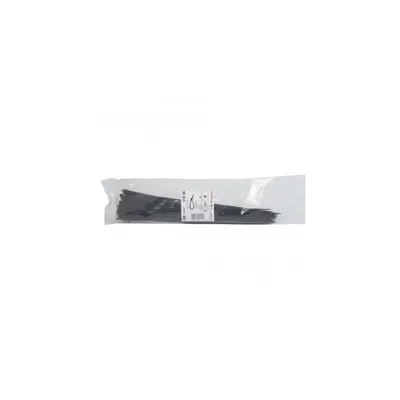 Brida - adancime 3.5 mm - L. 360 mm - sachet 100 pcs - negru