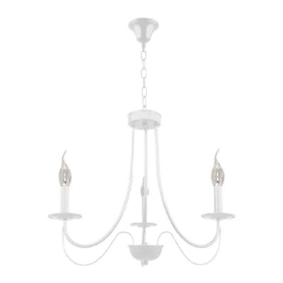 Angela Candelabru 3xe14 Alb