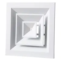 Anemostat aluminiu 260x260mm