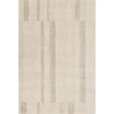 Covor bej din lână 160x240 cm Agnus Brush Lines – Agnella