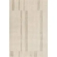 Covor bej din lână 160x240 cm Agnus Brush Lines – Agnella