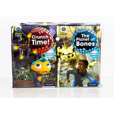 Project X Alien Adventures: Brown and Grey Book Bands, Oxford Levels 9-14: PROJ X:ALIEN:PK2 25XPB WALLET Brown and Grey Book Bands, Oxford Levels 9-14 PROJ X:ALIEN:PK2 25XPB WALLET