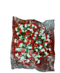 Set 100 ciupercuțe decorative din spumă