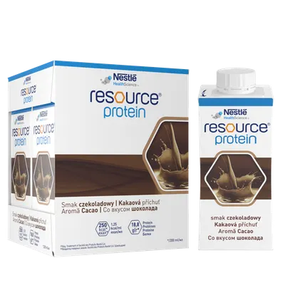 Resource Protein cu aroma de cacao, 4 x 200ml, Nestle