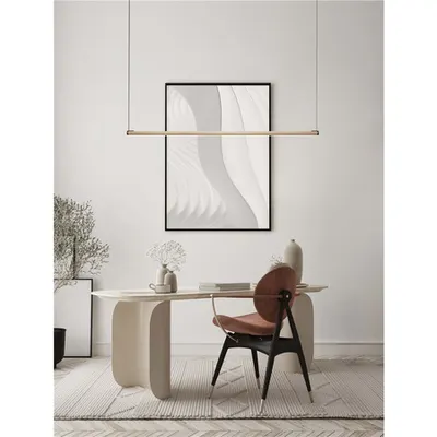 Lampa suspendata LIOS Champaign Auriu Auminium Mat Negru Baza LED 28 Wat 220-240 Volt 723Lm 3000K IP20