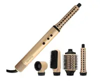 Set Demeliss - Airflow Styler 4 in 1 - ondulator, uscător de păr și perii de uscare