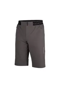 Pantaloni scurti cu talie elastica pentru barbati Roberto - Gri inchis