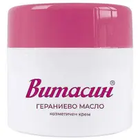 Vitassin Cremă calmantă și hidratantă cu ulei de geraniu, 50 ml