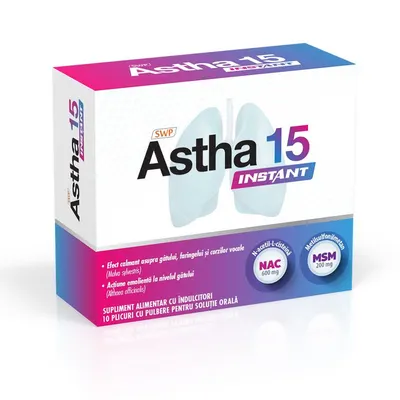 Astha 15 Instant, Sun Wave Pharma | 10 plicuri