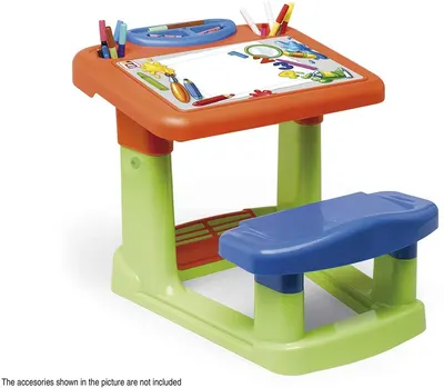 Birou extensibil cu spațiu de depozitare