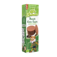 Biscuiti cu ciocolata si lapte, 120g, Bio Junior