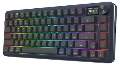 Tastatură mecanică Redragon - Flekact Pro K708-RGB-PRO, wireless, RGB, neagră