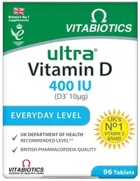 Ultra Vitamin D, 400 IU, 96 tablete, Vitabiotics