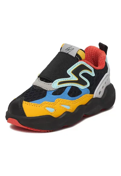 Pantofi sport copii - multicolor - material textil - pentru baieti