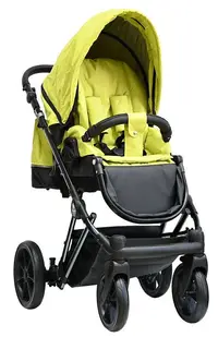 Cărucior combinat Tutek - Diamos Pro, 3 în 1, galben