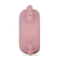 Temometru digital PetiteMars Crabul Caleb, multifunctional, ecran usor de citit, valoare precisa, silicon sigur, avertizare temperatura, 0 luni+, Roz