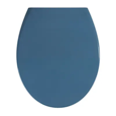 Capac WC Wenko Samos, 44,5 x 37,5 cm, albastru închis