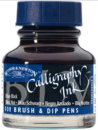 Cerneală de caligrafie Winsor & Newton - Sepia, 30 ml