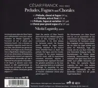 Cesar Franck: Preludes, Fugues & Chorals