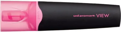 Marker de text Uni Promark View - USP-200, 5 mm, roz fluorescent