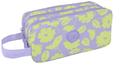 Penar Cool Pack Primus - Flores Lila, cu 3 fermoare și mâner