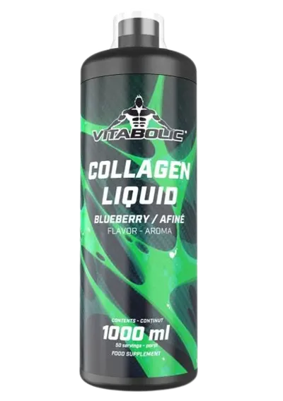 Collagen Liquid Blueberry Cherry, 1l, Vitabolic