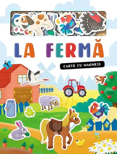 La fermă. Carte cu magneți - Board book