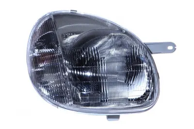 Far dreapta (H4, electric, fundal argintiu, fundal transparent) HYUNDAI ATOS 1998-2002