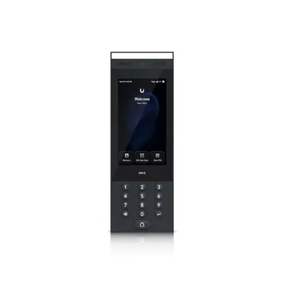 Interfon acces Ubiquiti UniFi UA-G3-Intercom, 7 inch, touchscreen, NFC, Bluetooth, QR, PIN, card, 13.56 MHz, recunoastere faciala, sonerie, PoE