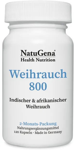 Weihrauch 800, 120 capsule , NatuGena