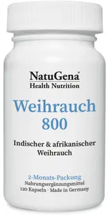 Weihrauch 800, 120 capsule , NatuGena