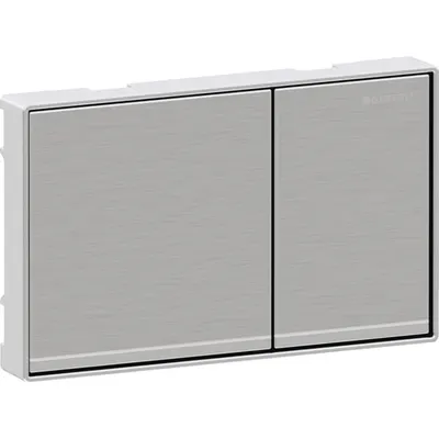 Clapeta actionare rezervor wc crom periat cu banda de design crom lucios Geberit Omega60