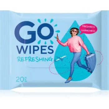 GoWipes Refreshing Wet Wipes Servetele umede cu efect revigorant de maini