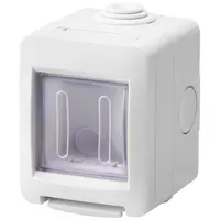 Doza de etansare aplicata 2 module IP55 Gewiss Chorus GW16512