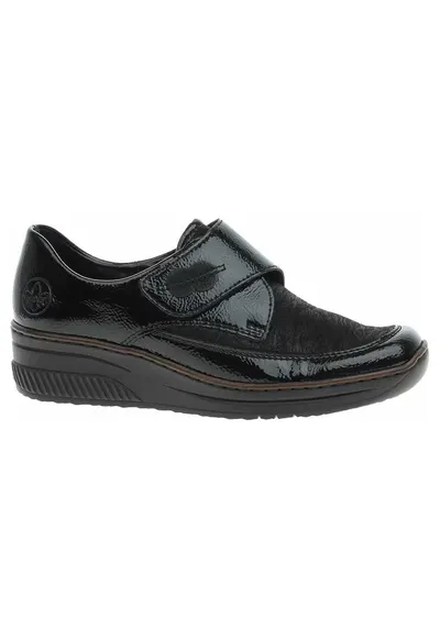 Pantofi dama - Piele naturala - Negru - Negru