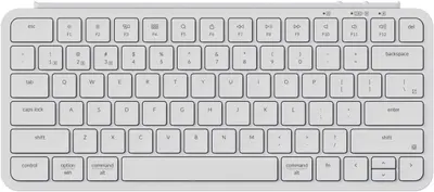 Tastatură wireless Keychron - B1 Pro Ultra-Slim, wireless, albă