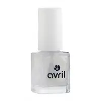 Lac de Unghii Top Coat cu Sclipici Auriu 7ml