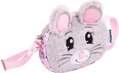 Geantă de umăr pentru copii Bambino Premium Mouse