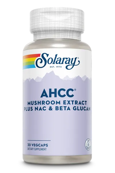AHCC plus NAC & Beta Glucan Solary, 30 capsule, Secom