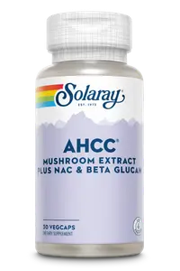AHCC plus NAC & Beta Glucan Solary, 30 capsule, Secom