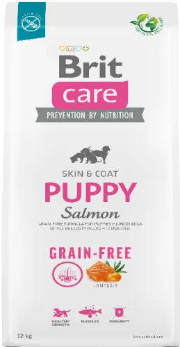 Brit Care Dog Grain-free Puppy Somon 12 Kg